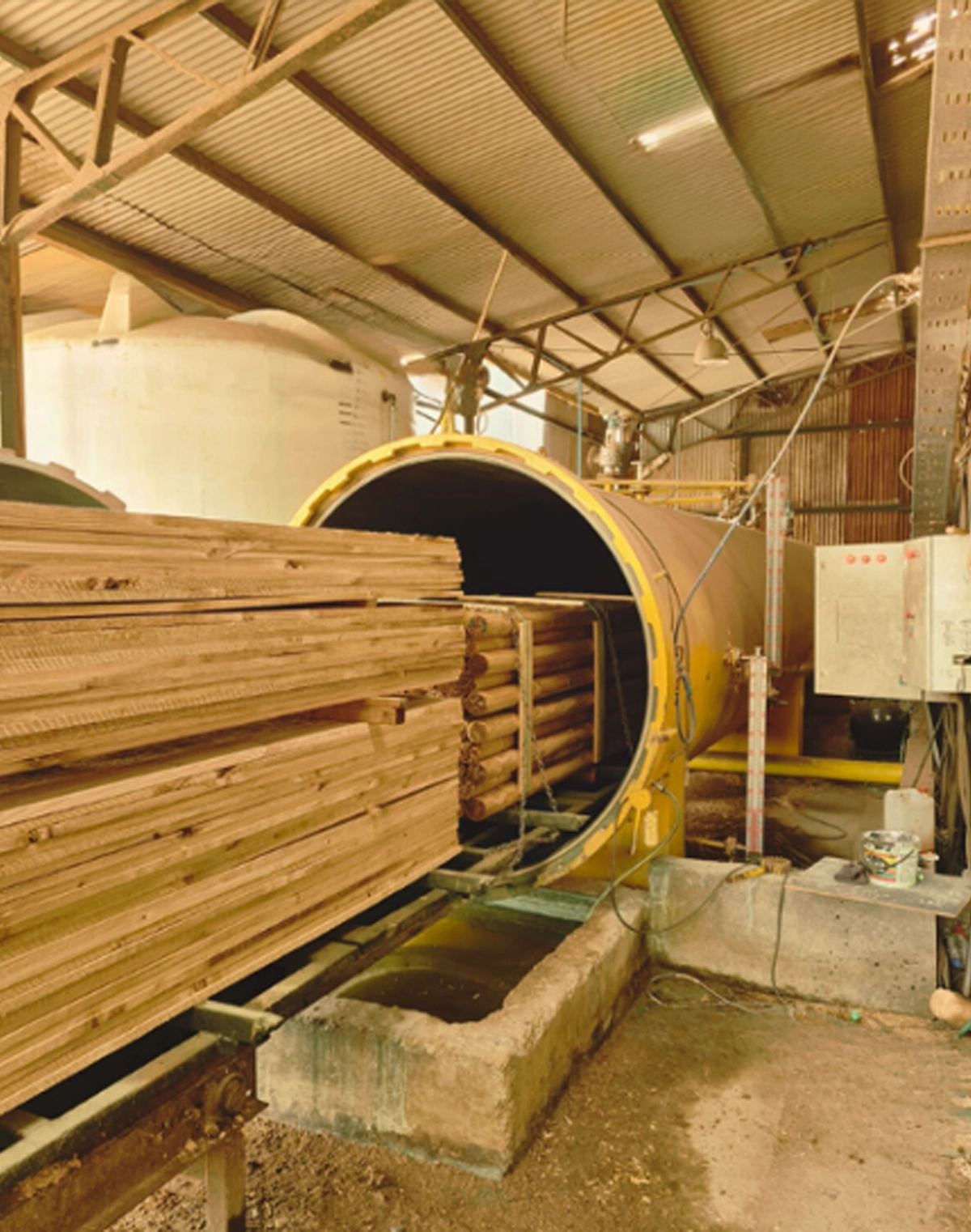 Maquina de Impregnacion de Aurelia Preservación